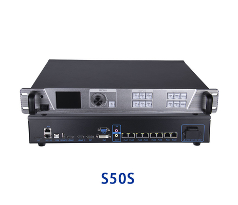 1 비디오 프로세서 S50S, 8개 이더넷 Outputs,5200,000 화소, 4k 60Hz,4 이미지에서 사이솔루션 2